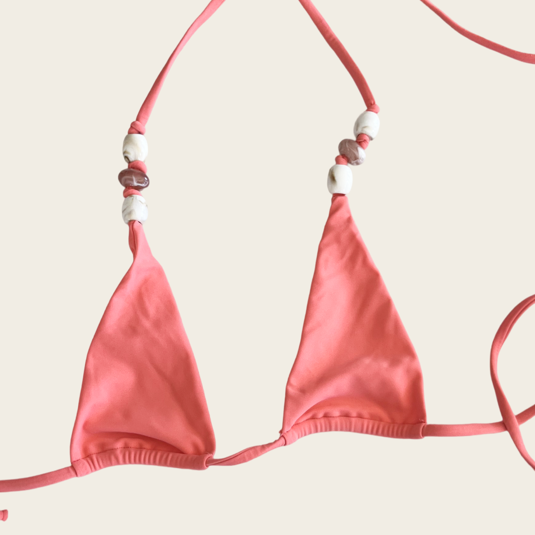 Papaya Coral  Solana Bikini