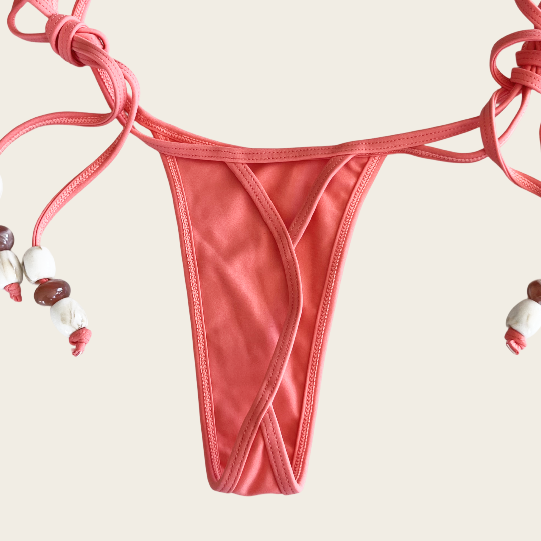 Papaya Coral  Solana Bikini